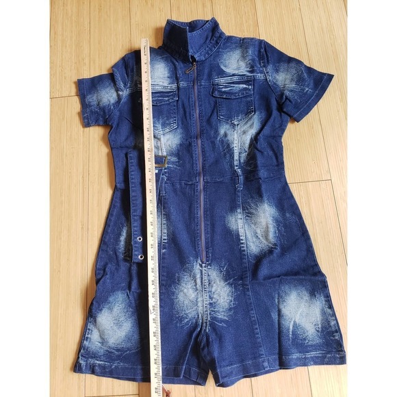 New Denim Romper - Picture 2 of 8